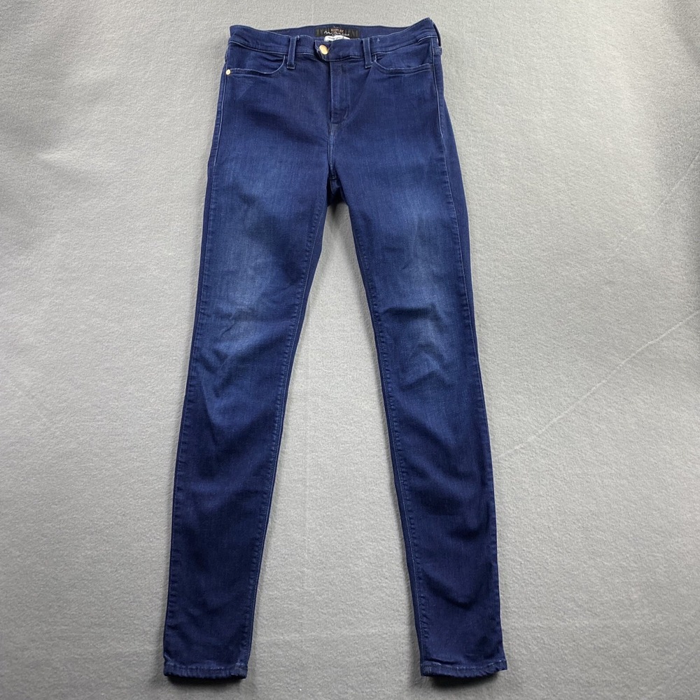 Replay Jeans Womens 28x30 Blue Denim Pants Skinny Fit Stretch Comfort Casual